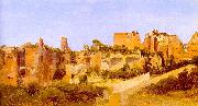 Charles Blechen The Ruins of the Septizonium on the Palatine in Rome Spain oil painting reproduction
